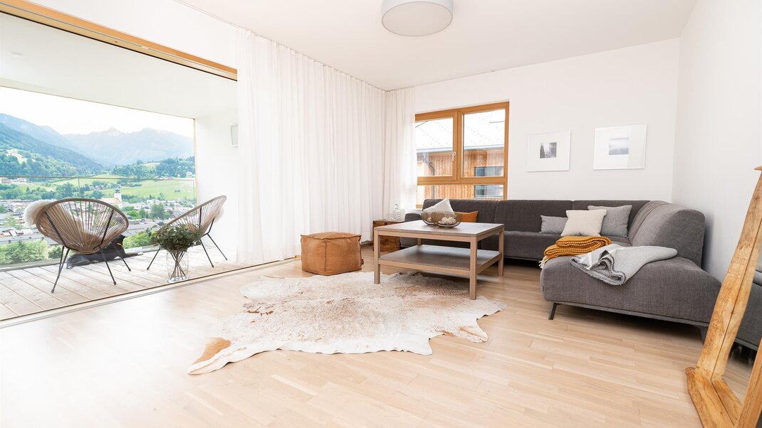 Typ 4E Deluxe_Wohnzimmer | © Schladming-Appartements Typ 4E Deluxe_Wohnzimmer | © Schladming-Appartements